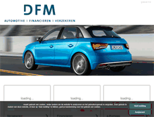 Tablet Screenshot of dfm.nl