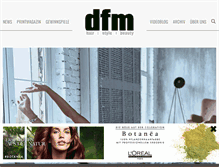 Tablet Screenshot of dfm.eu